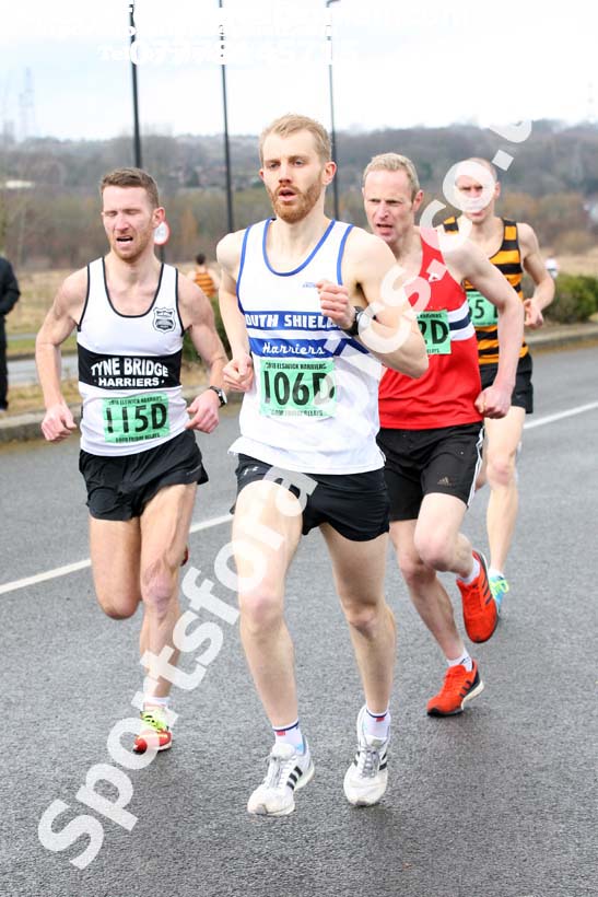 Senior mens Good Friday Elswick Harriers Relay, Newburn, Newcastle. Photo: David T. Hewitson/Sports for All Pics